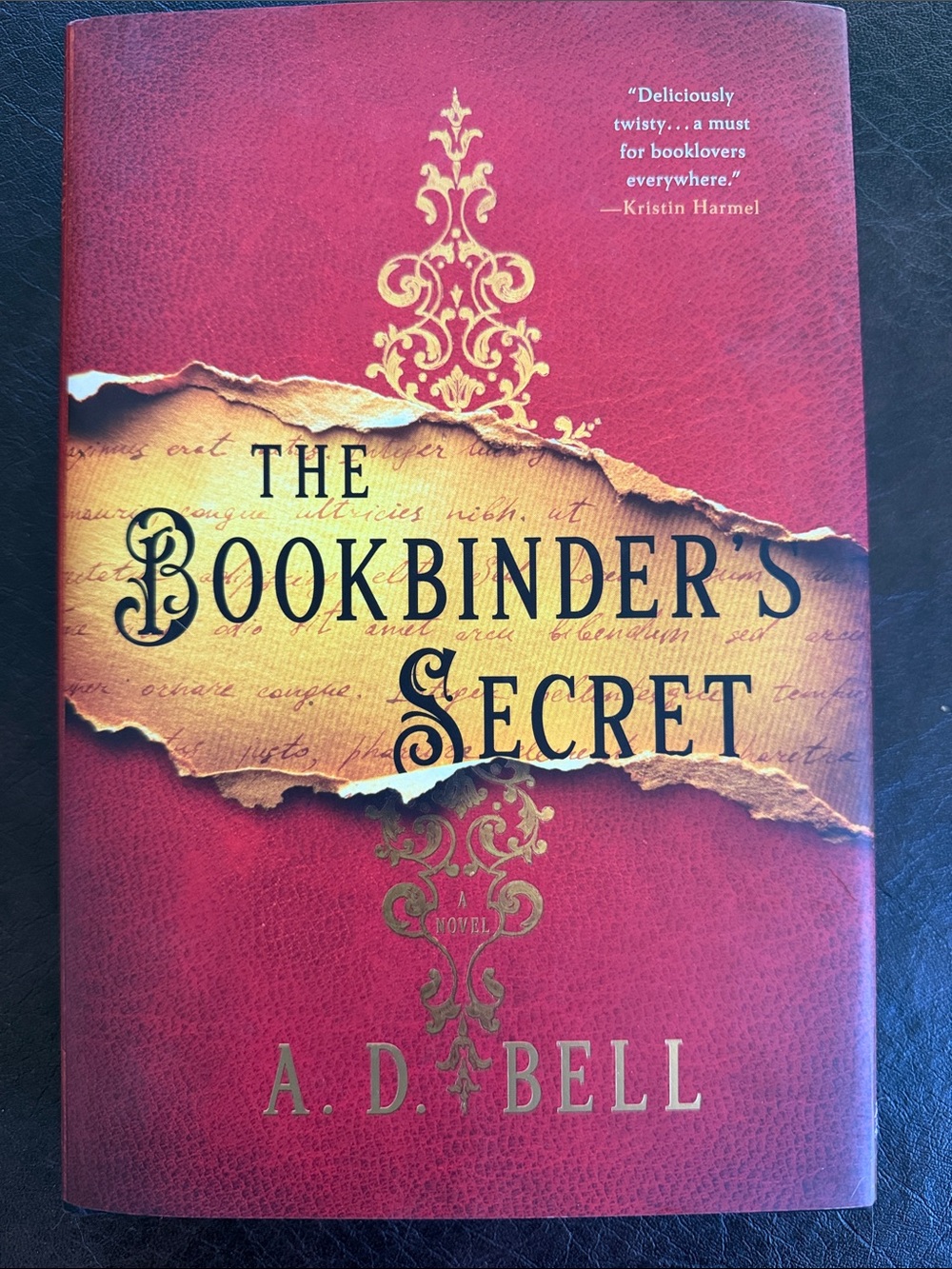 The Bookbinder's Secret by A.D. Bell - Hardcover